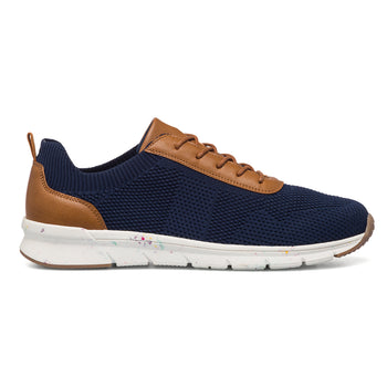 Sneakers da uomo blu in tessuto mesh P Soft, Uomo, SKU m111000144, Immagine 0